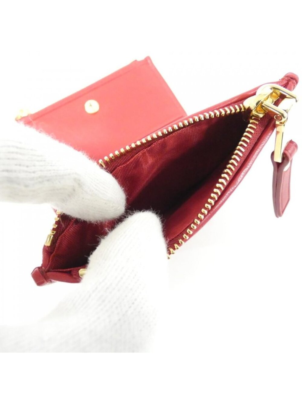 Miu Miu Wallet Red - Picture 5 of 6